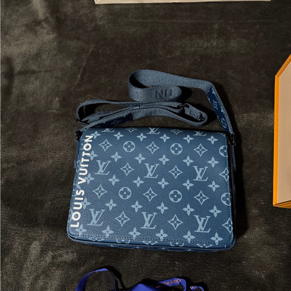 Louis Vuitton Atlantic Blue Monogram Messenger Bag